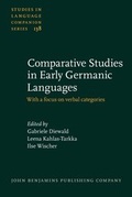 Cover: Comparative Studies in Early Germanic Languages - John Benjamins Publishing Co