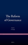 Cover: The Reform of Governance - Brill