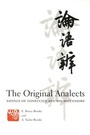 Cover: The Original Analects - Columbia University Press