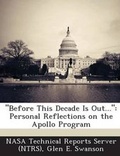 Cover: Before This Decade Is Out... - Bibliogov