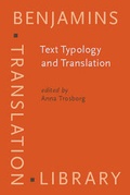 Cover: Text Typology and Translation - Benjamins (John) North America Inc.,US