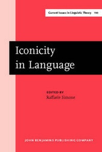 Enlarge image Cover: Iconicity in Language - Benjamins (John) North America Inc.,US