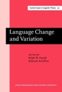 Cover: Language Change and Variation - John Benjamins Publishing Co