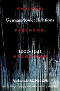 Enlarge image Cover: Pariahs, Partners, Predators - Columbia University Press