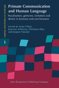 Enlarge image Cover: Primate Communication and Human Language - John Benjamins Publishing Co
