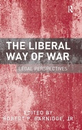 Cover: The Liberal Way of War - Routledge