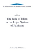 Cover: The Role of Islam in the Legal System of Pakistan - Martinus Nijhoff