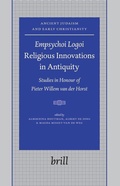 Cover: Empsychoi Logoi - Religious Innovations in Antiquity - Brill