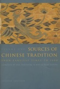Cover: Sources of Chinese Tradition - Columbia University Press