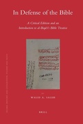 Cover: In Defense of the Bible - Brill
