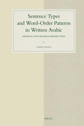 Cover: Sentence Types and Word-Order Patterns in Written Arabic - Brill