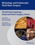 Cover: Rhinology and Endoscopic Skull Base Surgery - Thieme Publishers