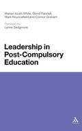Cover: Leadership in Post-Compulsory Education - Continuum Publishing Corporation