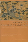 Cover: Sources of Chinese Tradition - Columbia University Press