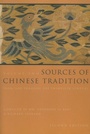 Cover: Sources of Chinese Tradition - Columbia University Press
