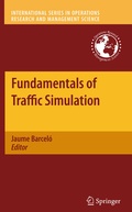 Cover: Fundamentals of Traffic Simulation - Springer
