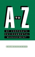 Cover: A-Z of Corporate Environmental Management - Earthscan Ltd