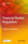 Cover: Financial Market Regulation - Springer