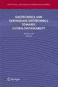 Cover: Geotechnics and Earthquake Geotechnics Towards Global Sustainability - Springer