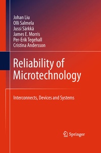 Enlarge image Cover: Reliability of Microtechnology - Springer