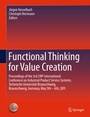 Cover: Functional Thinking for Value Creation - Springer