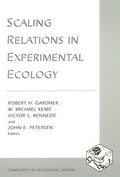 Cover: Scaling Relations in Experimental Ecology - Columbia University Press