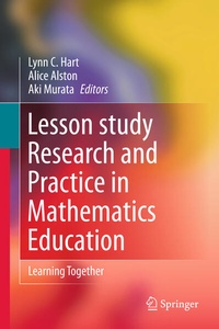 Enlarge image Cover: Lesson Study Research and Practice in Mathematics Education - Springer