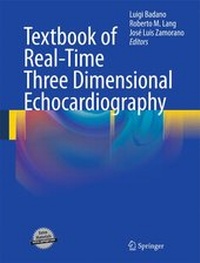 Enlarge image Cover: Textbook of Real-Time Three Dimensional Echocardiography - Springer
