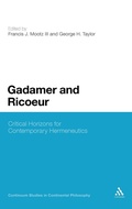 Cover: Gadamer and Ricoeur - Continuum Publishing Corporation