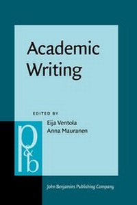 Enlarge image Cover: Academic Writing - John Benjamins Publishing Co