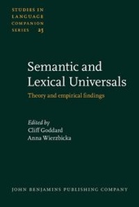Enlarge image Cover: Semantic and Lexical Universals - John Benjamins Publishing Co