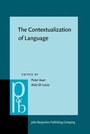 Cover: The Contextualization of Language - John Benjamins Publishing Co
