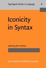 Cover: Iconicity in Syntax - John Benjamins Publishing Co