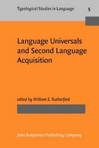Enlarge image Cover: Language Universals and Second Language Acquisition - John Benjamins Publishing Co