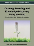 Cover: Ontology Learning and Knowledge Discovery Using the Web - IGI Global
