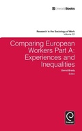 Cover: Comparing European Workers - Emerald Group Publishing Limited