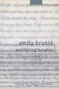 Cover: Emily Bronte: Wuthering Heights - Columbia University Press
