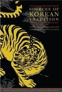 Cover: Sources of Korean Tradition - Columbia University Press