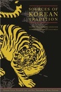 Cover: Sources of Korean Tradition - Columbia University Press
