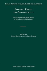 Bild: Property Rights and Sustainability - Martinus Nijhoff
