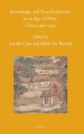 Cover: Knowledge and Text Production in an Age of Print: China, 900-1400 - Brill