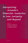 Cover: Interpreting Aristotle's Posterior Analytics in Late Antiquity and Beyond - Brill