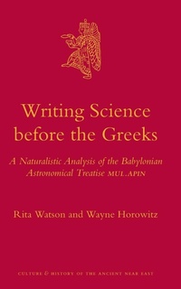 Enlarge image Cover: Writing Science before the Greeks - Brill