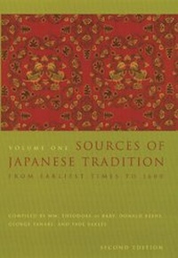 Enlarge image Cover: Sources of Japanese Tradition - Columbia University Press