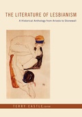 Cover: The Literature of Lesbianism - Columbia University Press