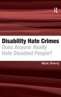 Cover: Disability Hate Crimes - Routledge