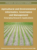 Cover: Agricultural and Environmental Informatics, Governance and Management - IGI Global
