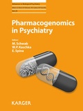 Cover: Pharmacogenomics in Psychiatry - S. Karger
