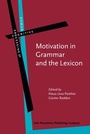 Cover: Motivation in Grammar and the Lexicon - John Benjamins Publishing Co