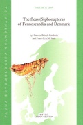 Cover: The fleas (Siphonaptera) of Fennoscandia and Denmark - Brill